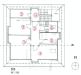 Renovierte 3-Zimmerwohnung in Seelze - Grundriss